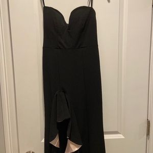 Long black dress